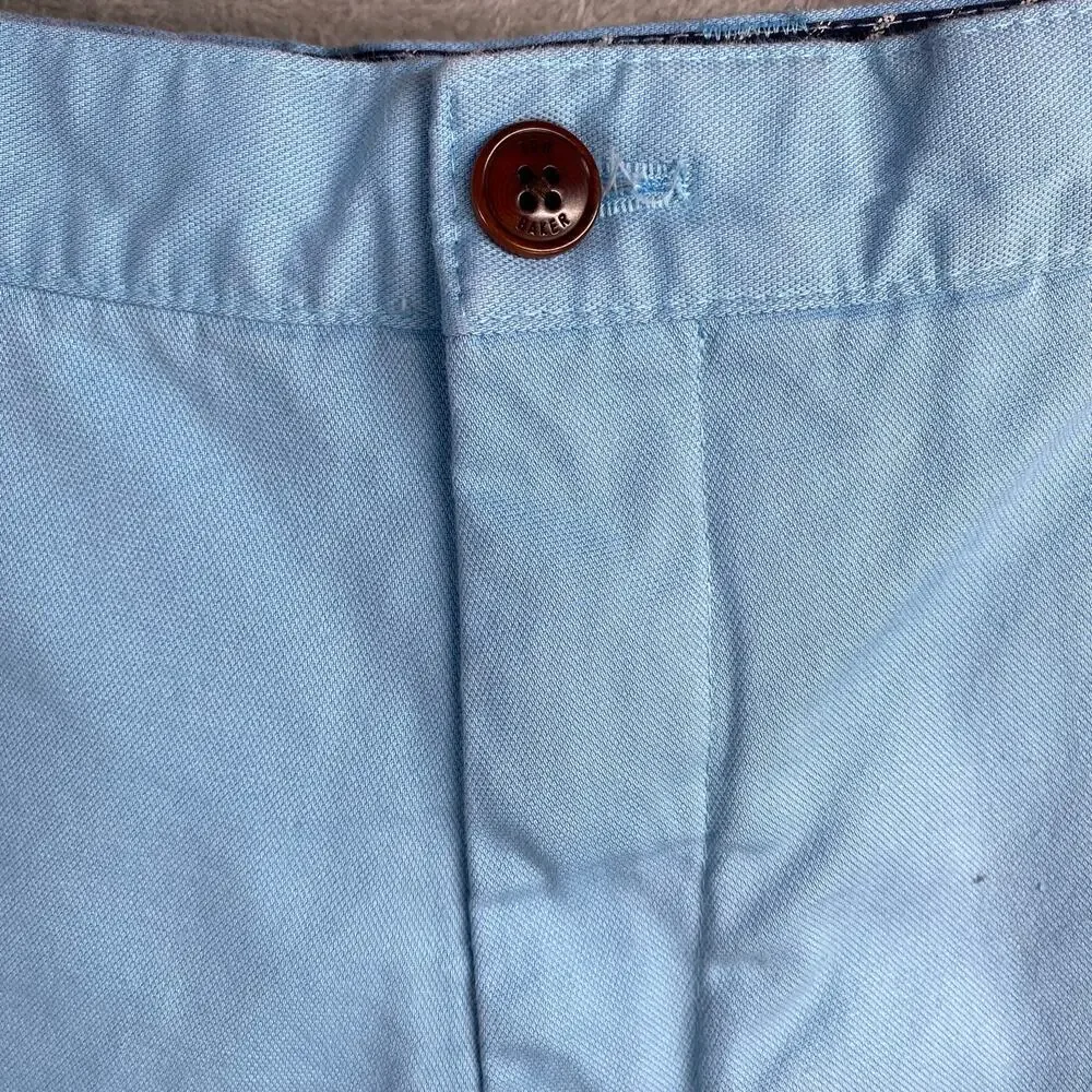 Ted Baker Shorts‎ Size 38 Blue Chino Casual Golf Coastal Preppy